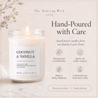 Coconut + Vanilla - TDW Signature Candle - The Dancing Wick