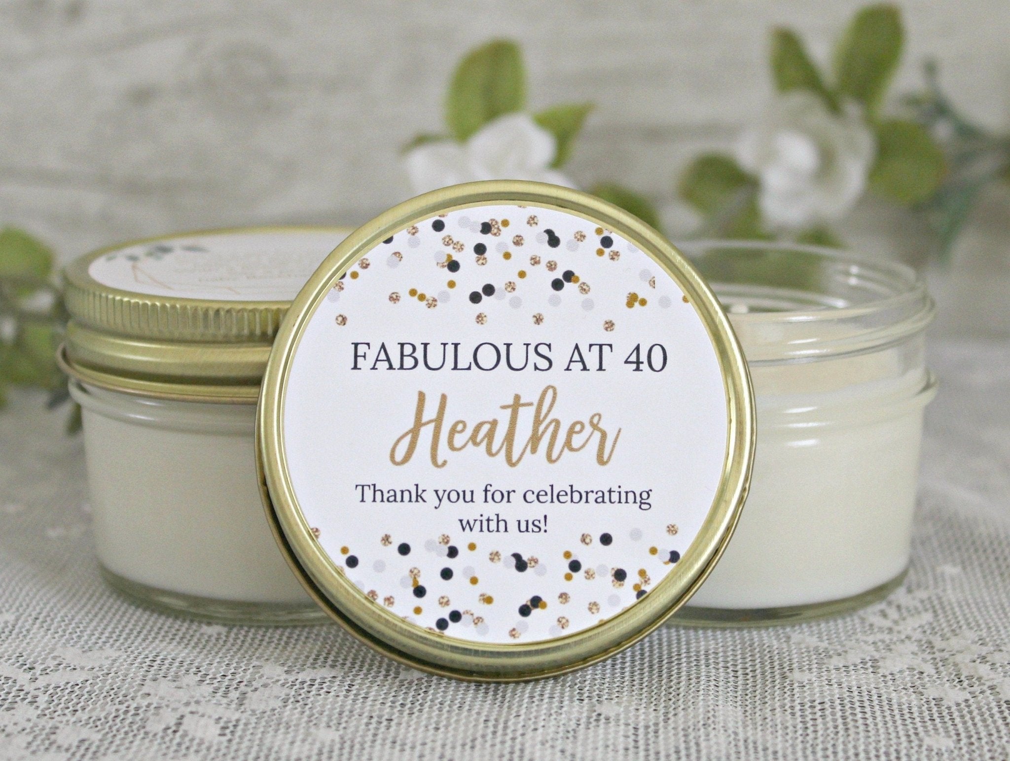 Confetti Birthday Party Favor - The Dancing Wick
