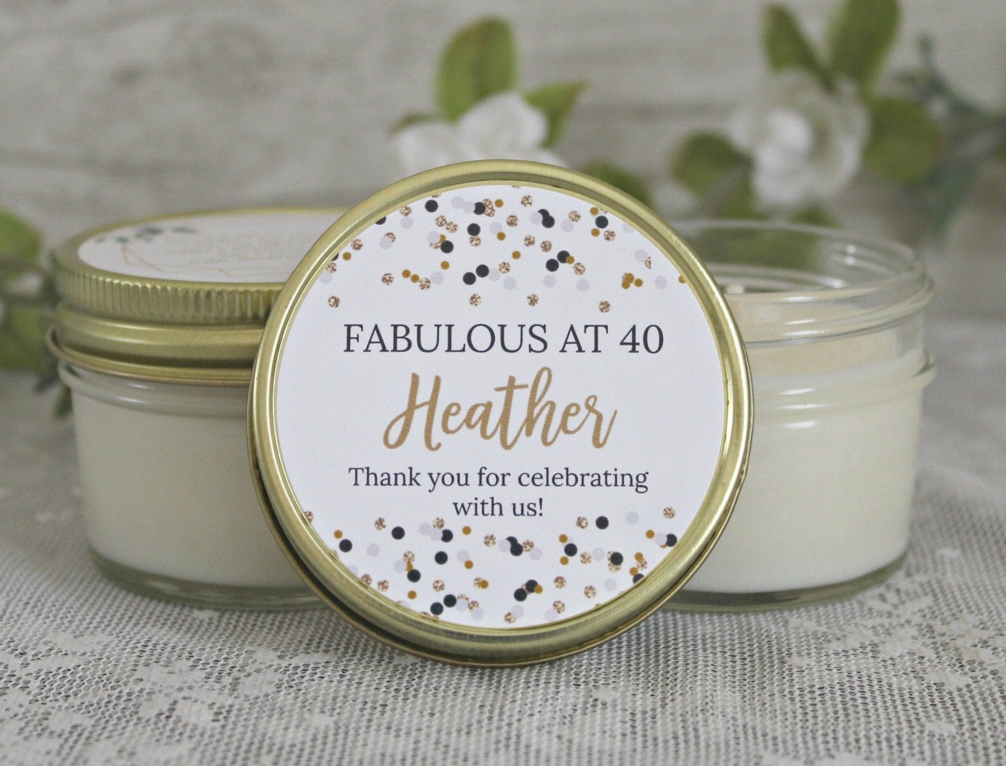Confetti Birthday Party Favor - The Dancing Wick