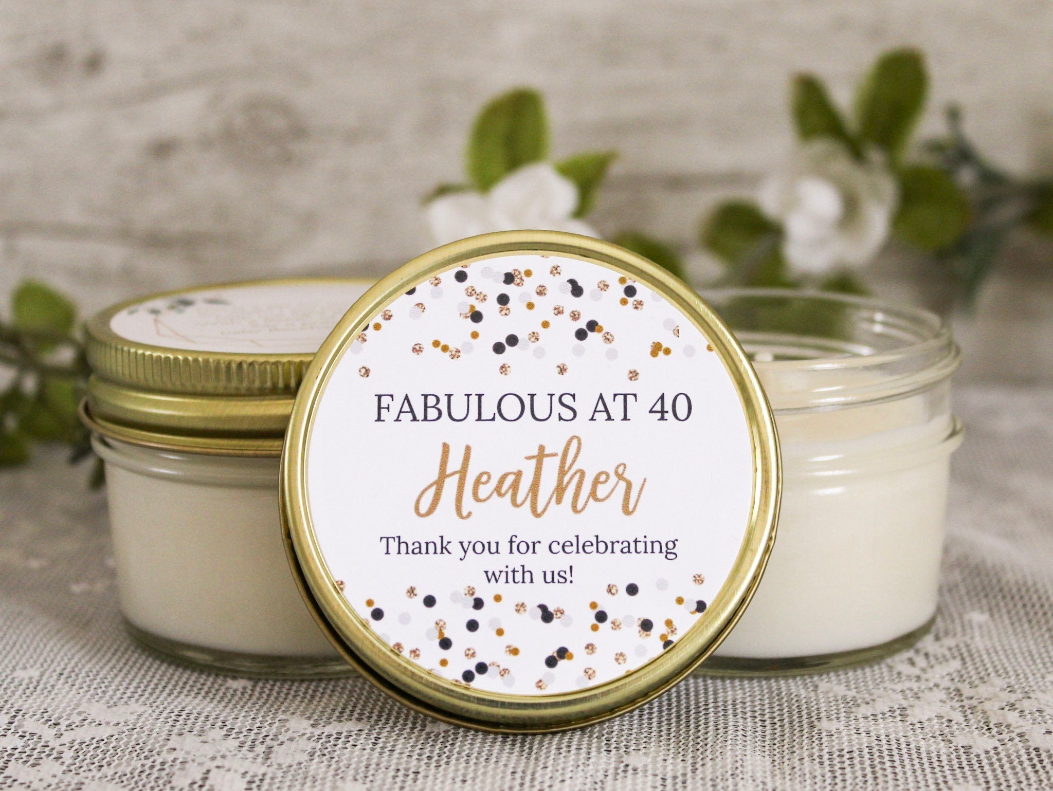 Confetti Birthday Party Favor - The Dancing Wick