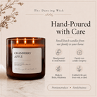 Cranberry Apple - 3 Wick Everyday Tumbler Candle - The Dancing Wick