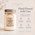Cranberry Apple - Fall Candle - The Dancing Wick