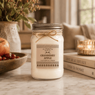 Cranberry Apple - Kraft Winter Candle - The Dancing Wick