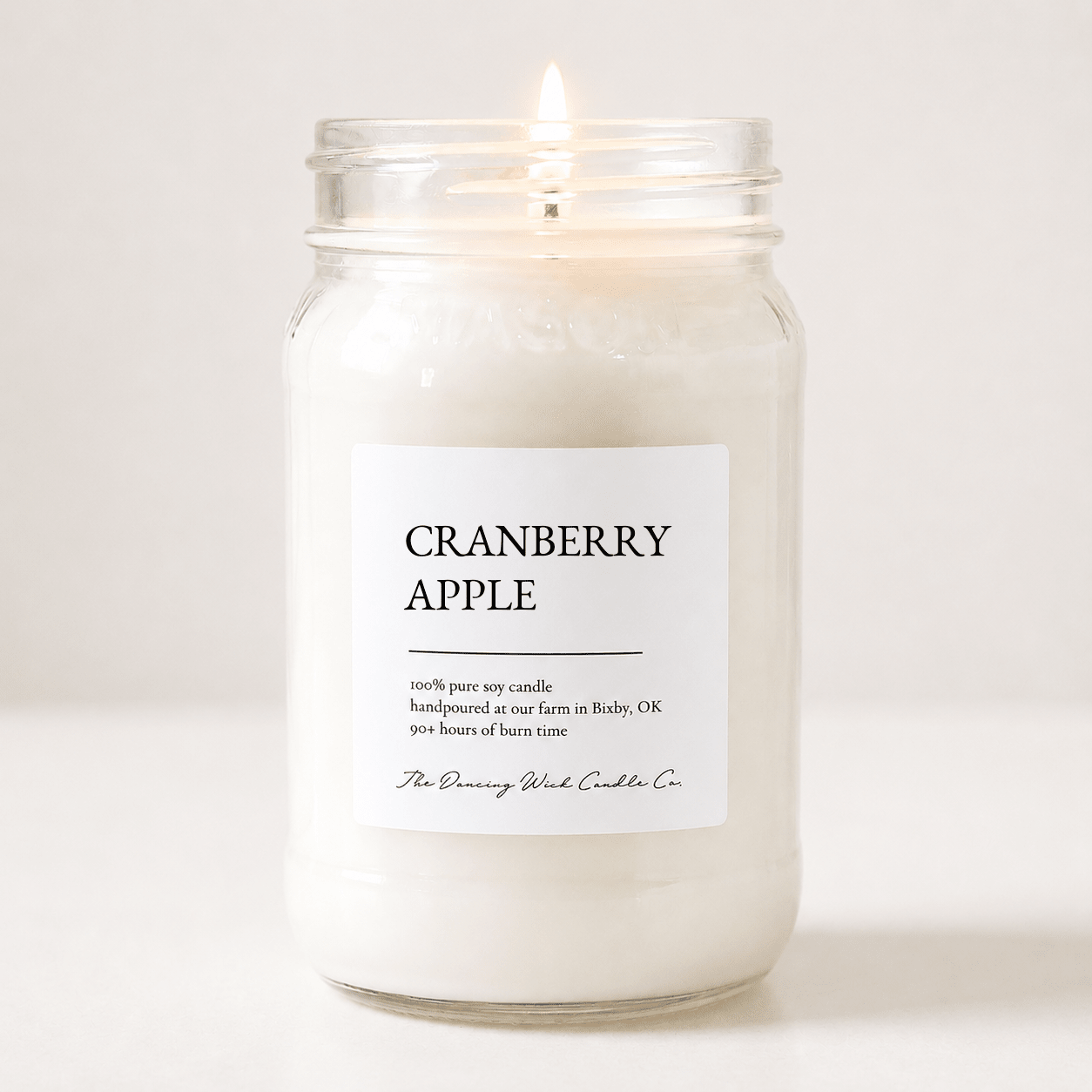 Cranberry Apple - TDW Signature Candle - The Dancing Wick