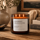 Cranberry & Orange Scone - 3 Wick Everyday Tumbler Candle - The Dancing Wick