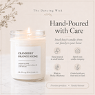 Cranberry & Orange Scone - TDW Signature Candle - The Dancing Wick