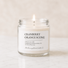 Cranberry & Orange Scone - TDW Signature Candle - The Dancing Wick