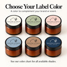 Custom Corporate Logo Ambers – Set of 10 - The Dancing Wick