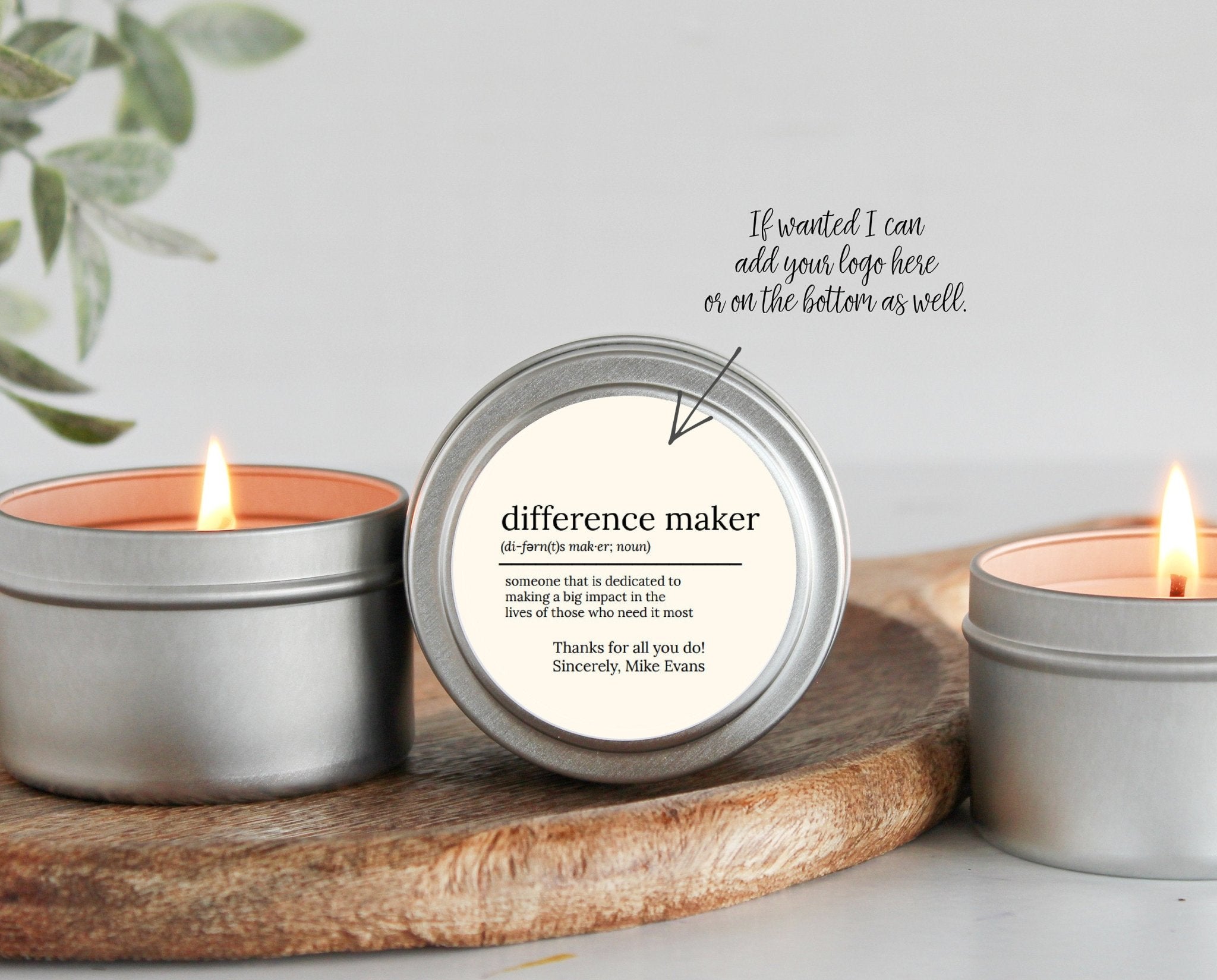 Difference Maker Tins - Set of 10 - The Dancing Wick