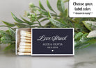 Elegant Wedding Personalized Matchboxes - The Dancing Wick