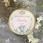 Elephant Baby Shower Favor - The Dancing Wick