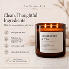 Eucalyptus & Tea - 3 Wick Everyday Tumbler Candle - The Dancing Wick