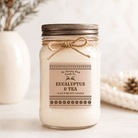 Eucalyptus & Tea - Kraft Winter Candle - The Dancing Wick