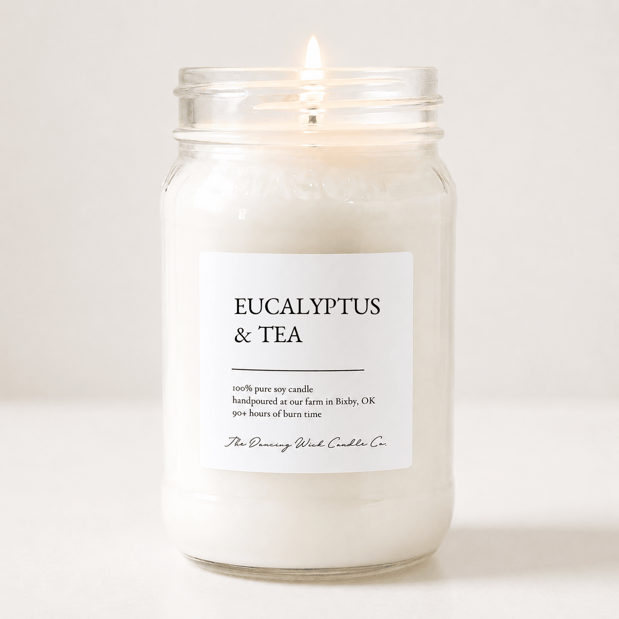 Eucalyptus & Tea - TDW Signature Candle - The Dancing Wick