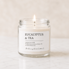 Eucalyptus & Tea - TDW Signature Candle - The Dancing Wick