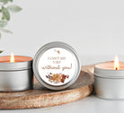 Fall Bridesmaid Tins - The Dancing Wick