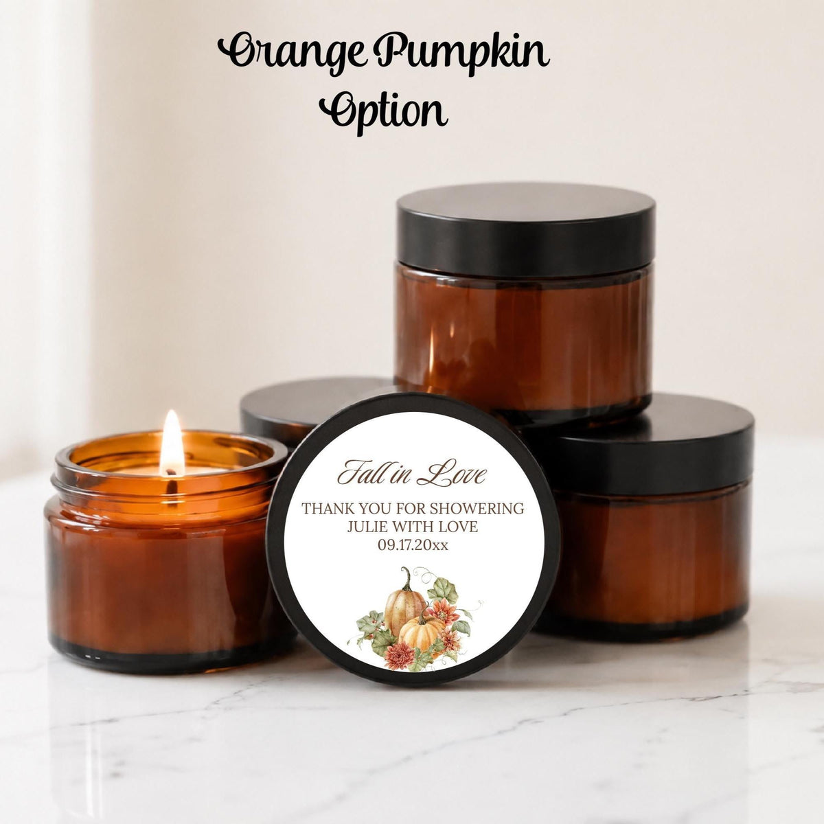 Fall in Love Ambers – Set of 10 - The Dancing Wick