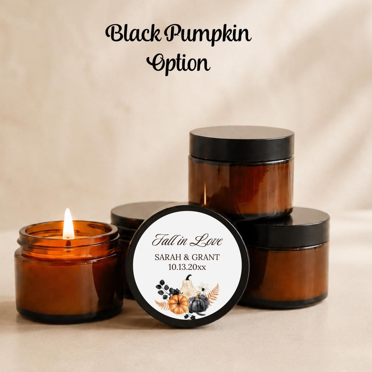 Fall in Love Ambers – Set of 10 - The Dancing Wick
