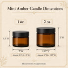 Fall in Love Ambers – Set of 10 - The Dancing Wick