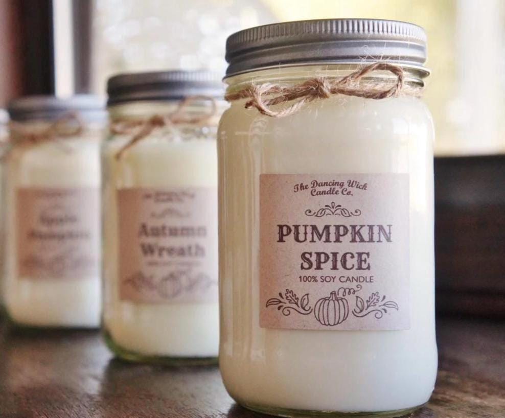 Fall Pure Soy Candle - The Dancing Wick