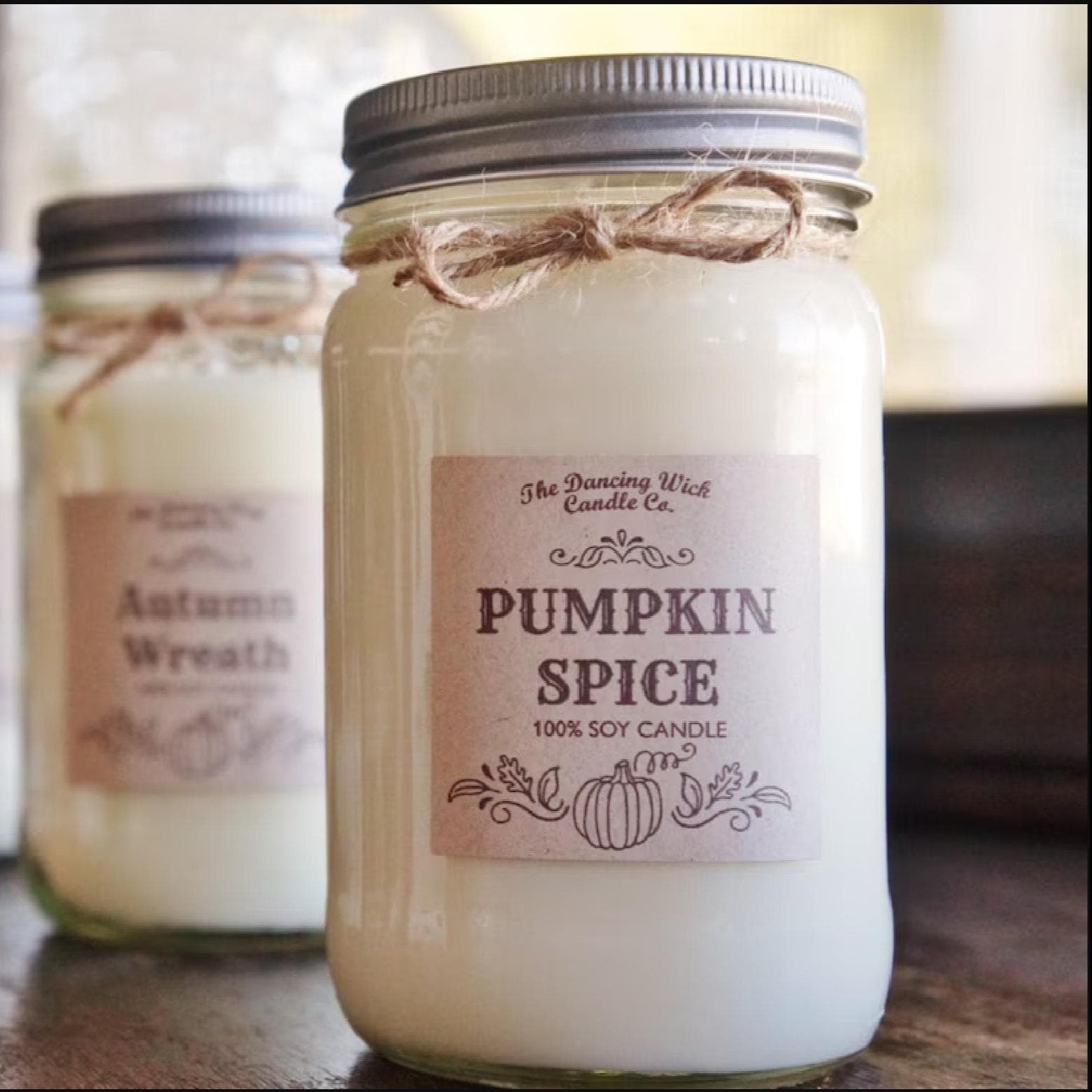 Fall Pure Soy Candle - The Dancing Wick