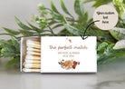 Fall Wedding Match - Set of 10 - The Dancing Wick