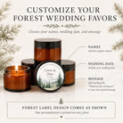 Forest Wedding Ambers – Set of 10 - The Dancing Wick