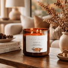 Frasier Fir - 3 Wick Fall Pumpkin Candle - The Dancing Wick