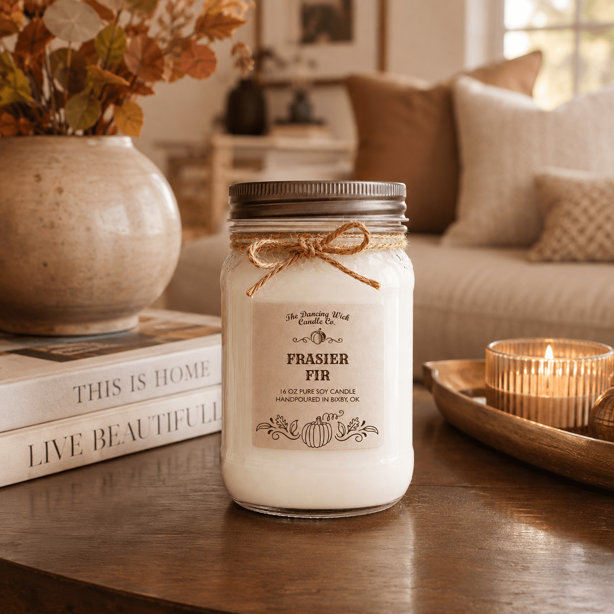 Frasier Fir - Fall Candle - The Dancing Wick