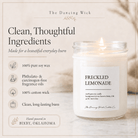 Freckled Lemonade - TDW Signature Candle - The Dancing Wick