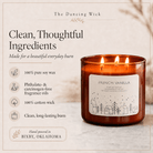 French Vanilla - 3 Wick Christmas Tumbler Candle - The Dancing Wick