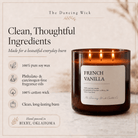 French Vanilla - 3 Wick Everyday Tumbler Candle - The Dancing Wick