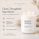 French Vanilla - TDW Signature Candle - The Dancing Wick