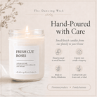Fresh Cut Roses - TDW Signature Candle - The Dancing Wick