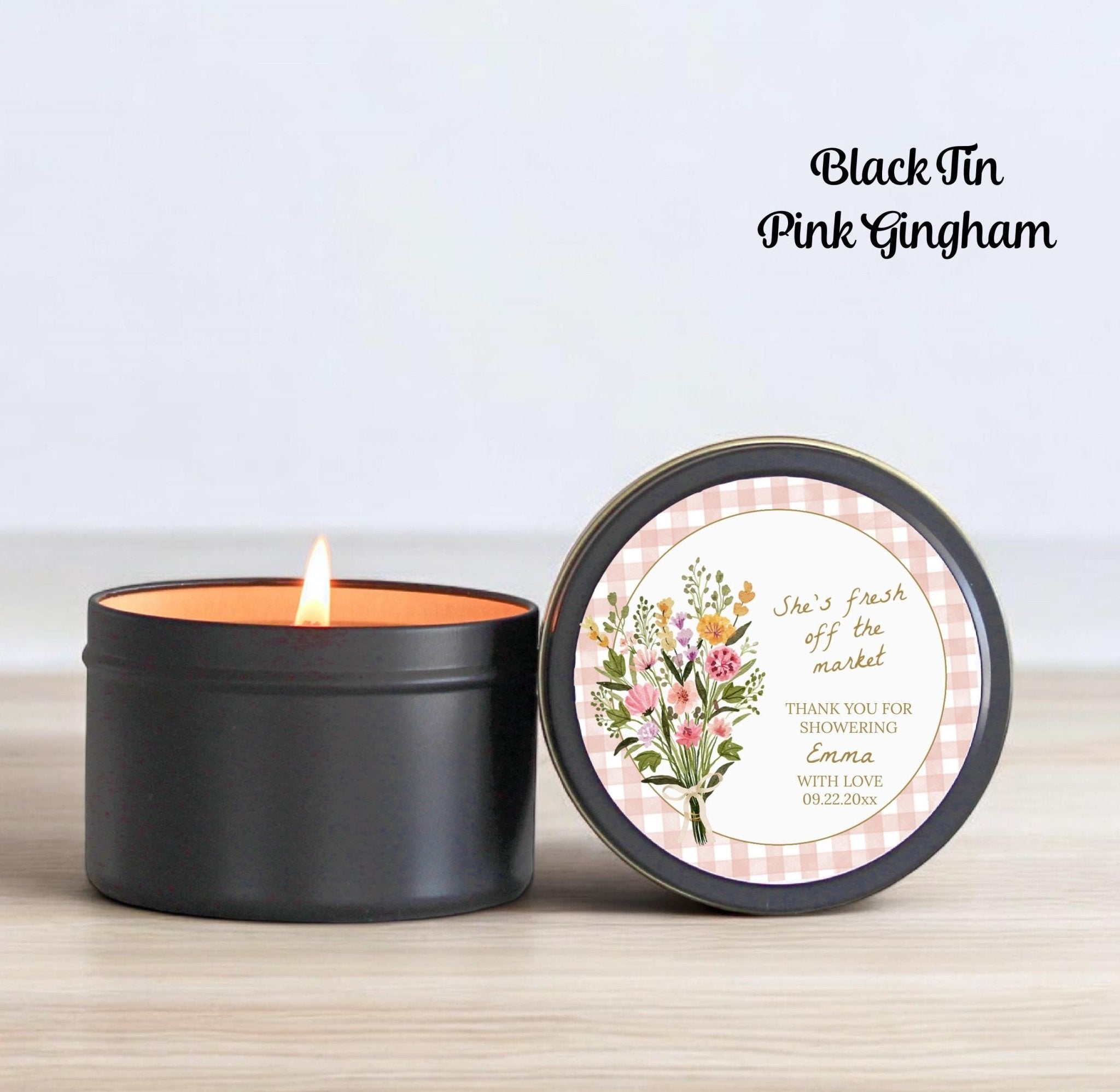 Fresh Off The Market Tins – Set of 10 - The Dancing Wick