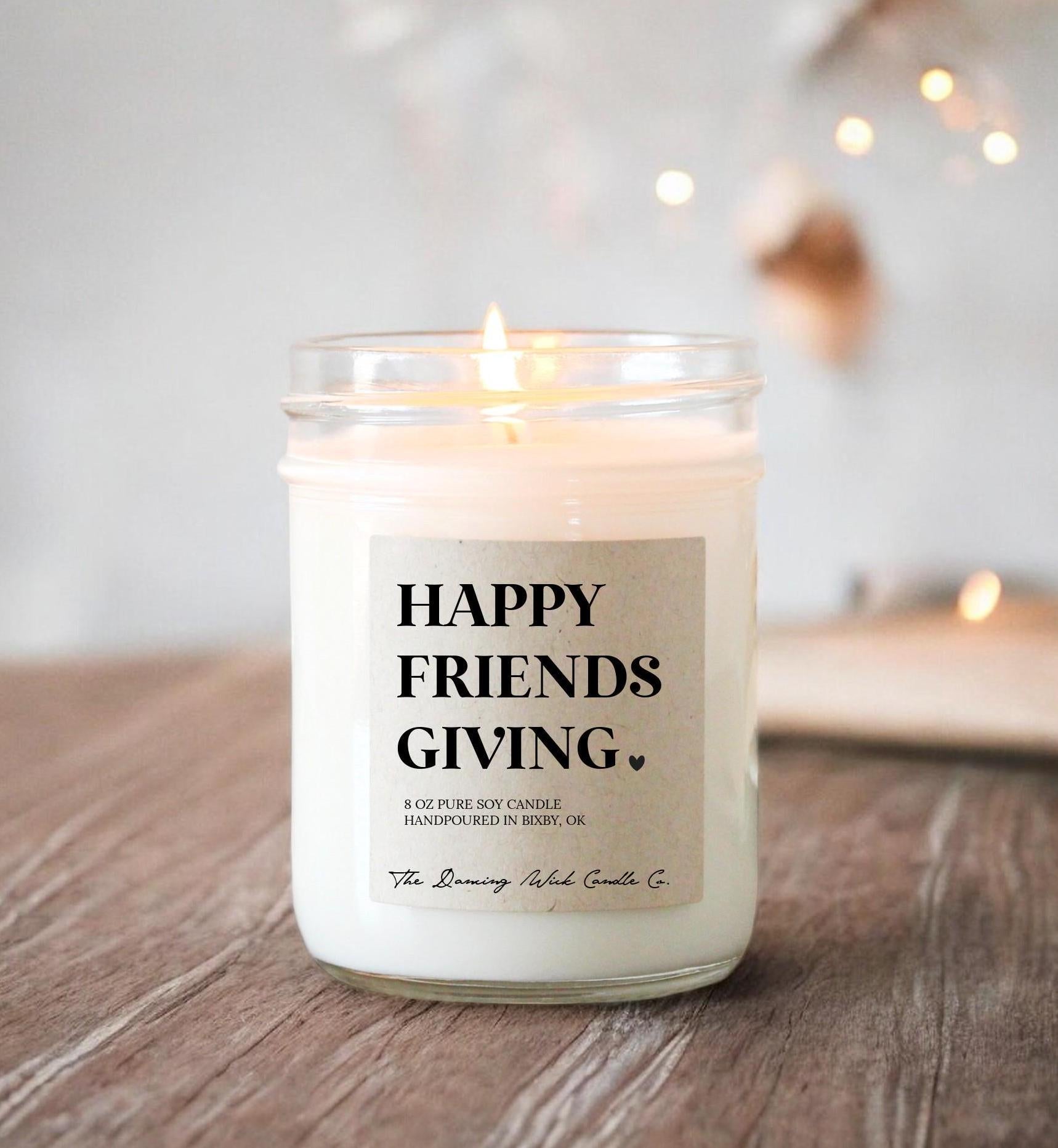 Friendsgiving Candle - The Dancing Wick