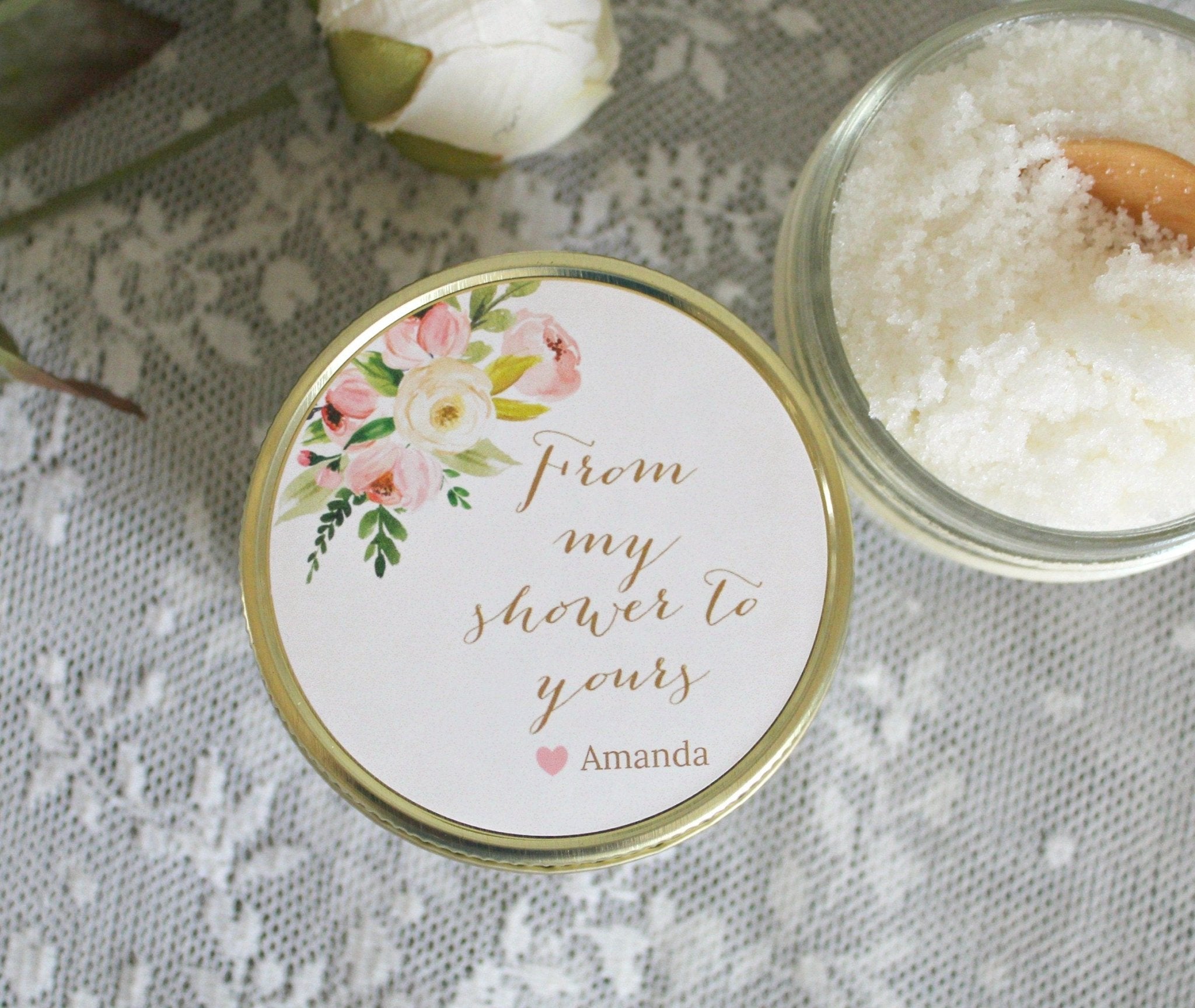 From My Shower To Yours - Sugar Scrub - The Dancing Wick