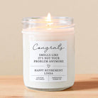 Funny Retirement Candle - The Dancing Wick