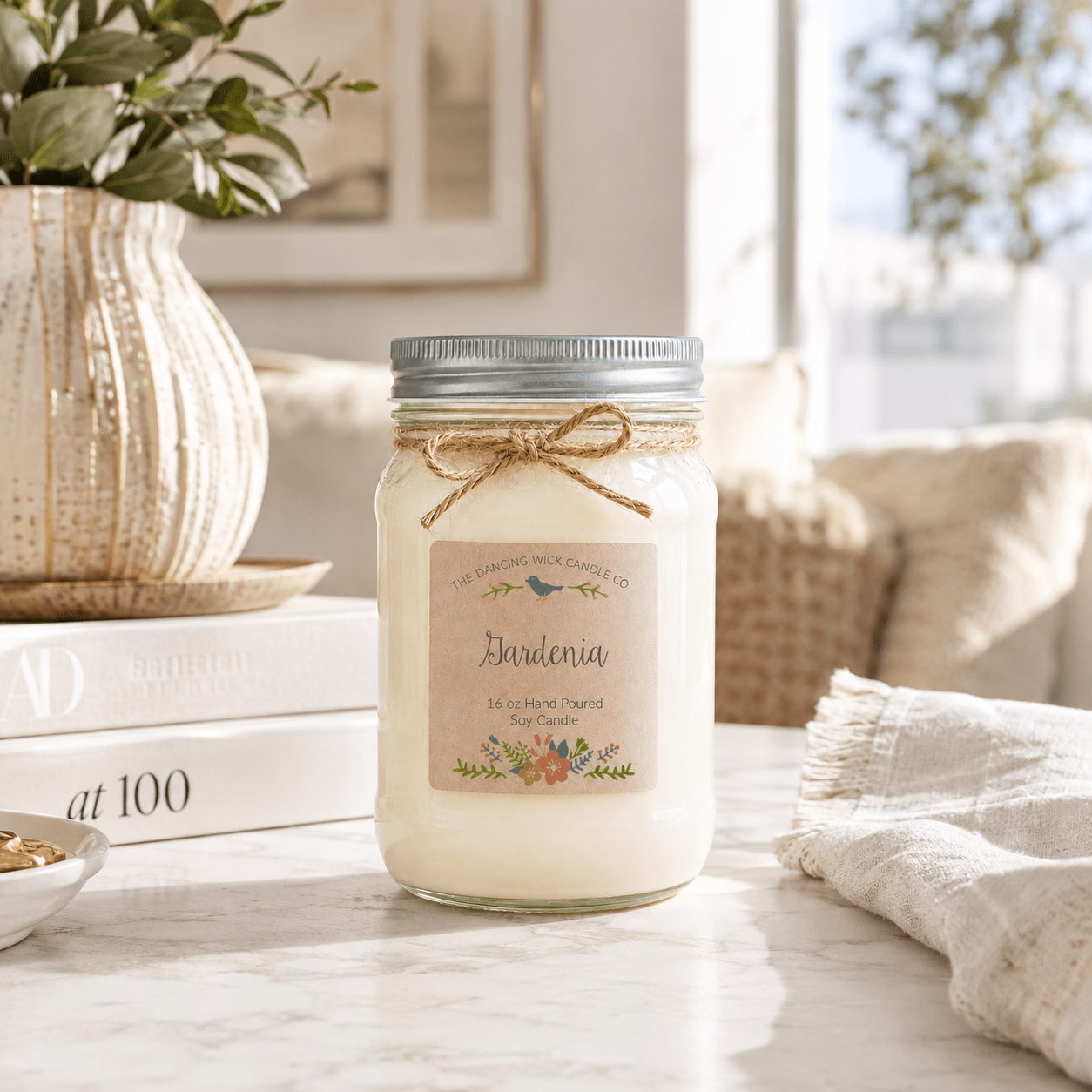 Gardenia - Spring TDW Candle - The Dancing Wick