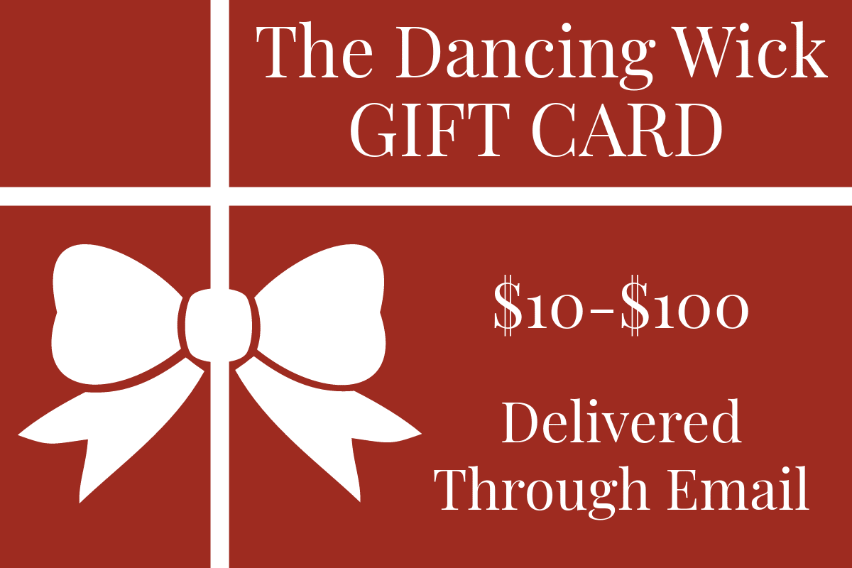Gift Card - The Dancing Wick Shop - The Dancing Wick