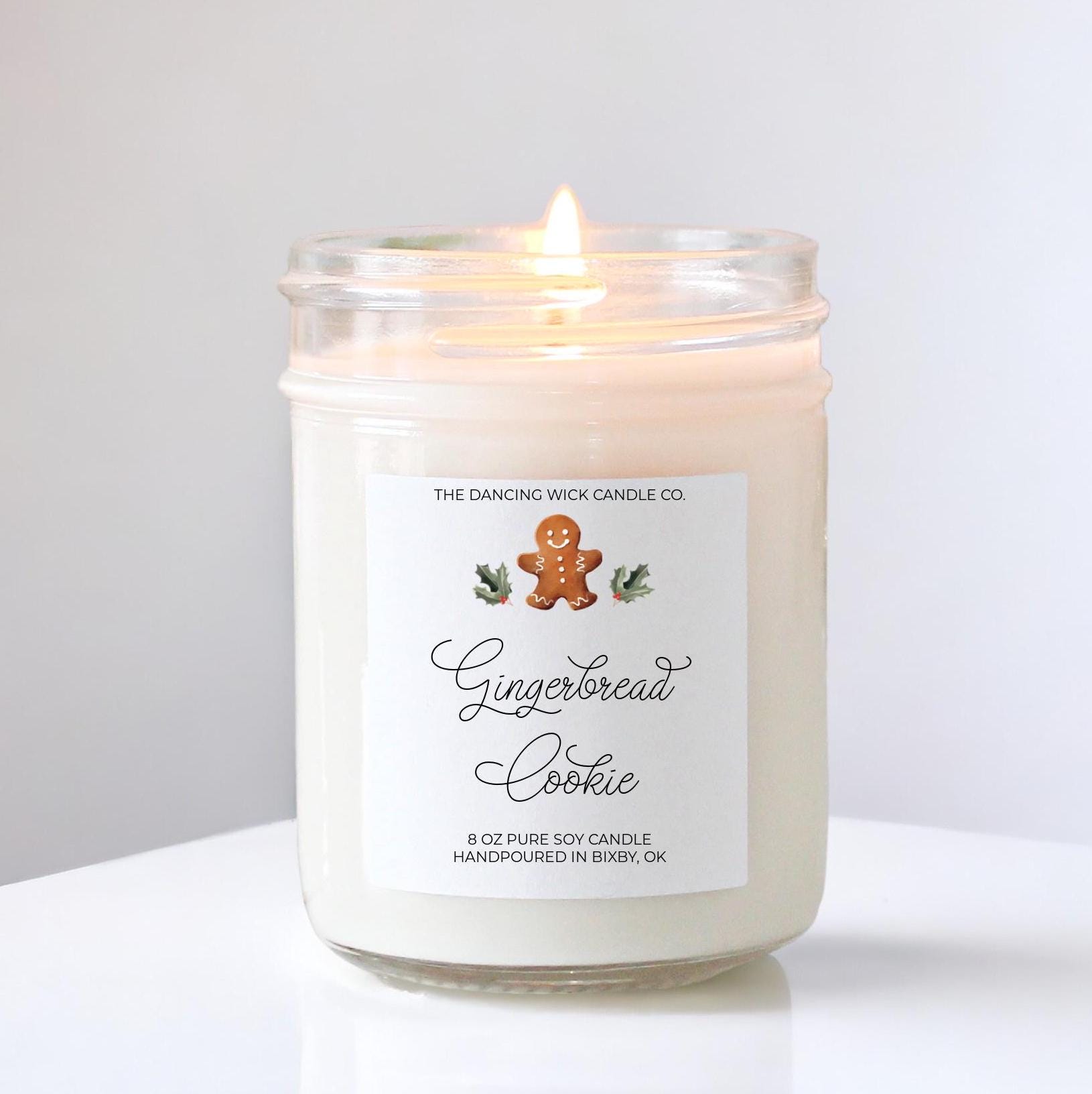 Gingerbread Cookie Candle - The Dancing Wick