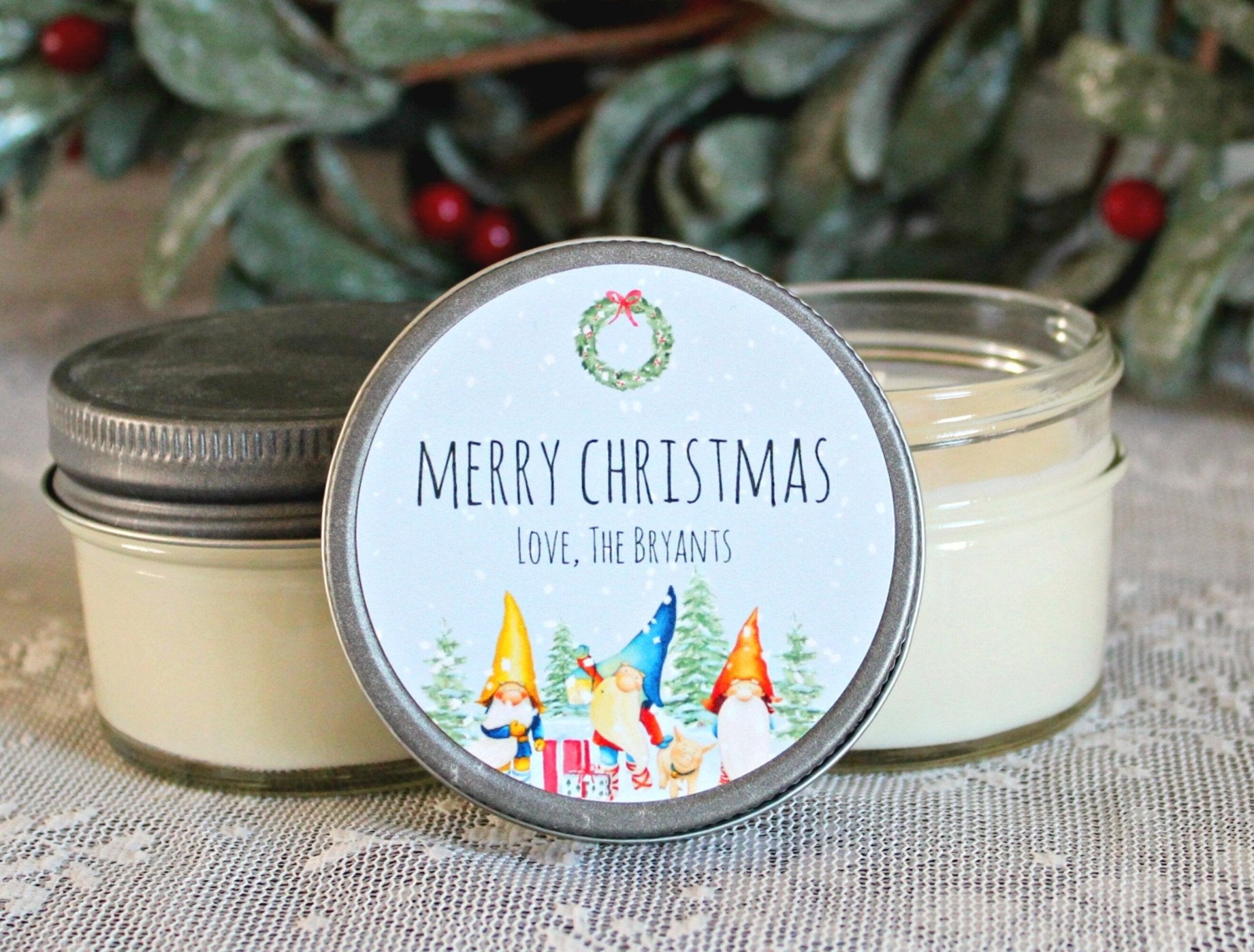 Gnome Christmas Favor - The Dancing Wick