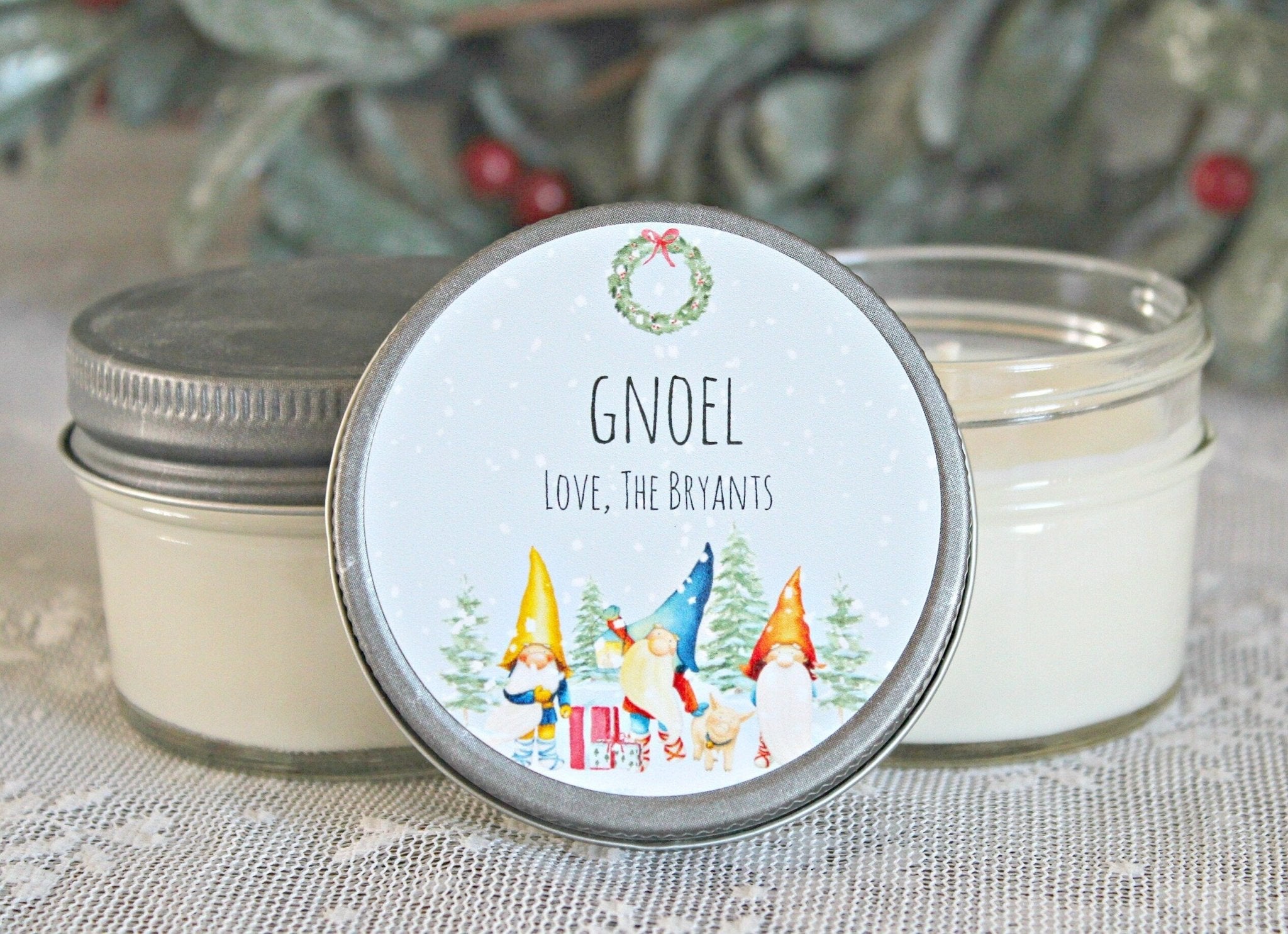 Gnome Christmas Favor - The Dancing Wick