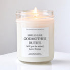 Godmother Duties Candle - The Dancing Wick