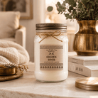 Golden Hour - Kraft Winter Candle - The Dancing Wick