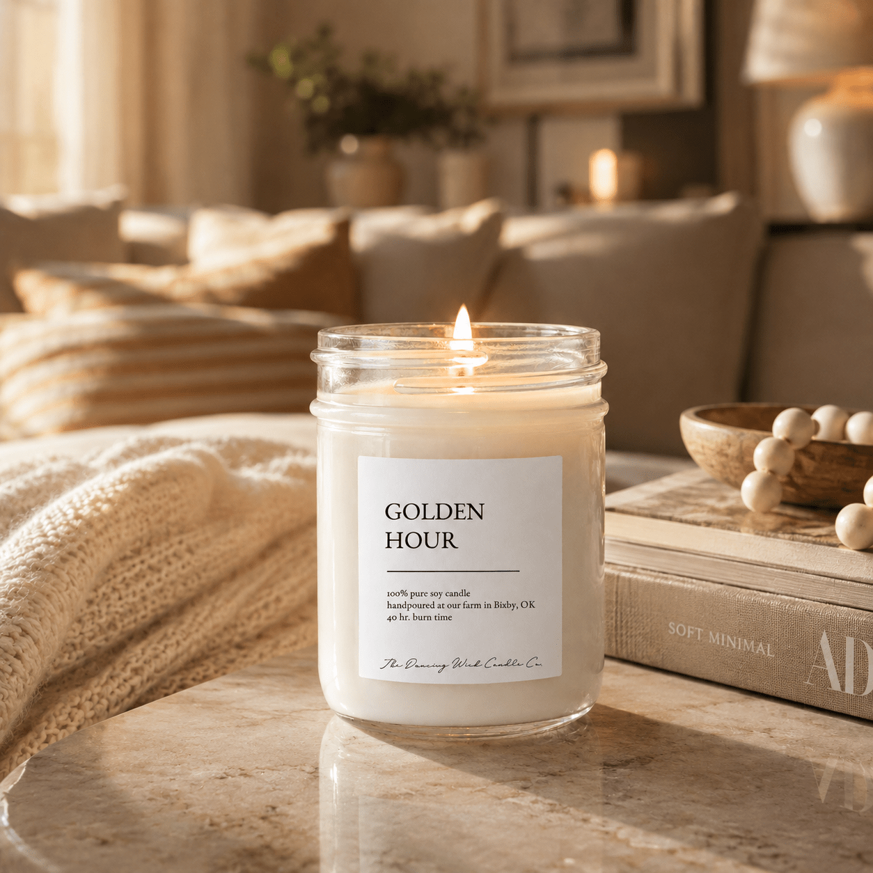 Golden Hour - TDW Signature Candle - The Dancing Wick