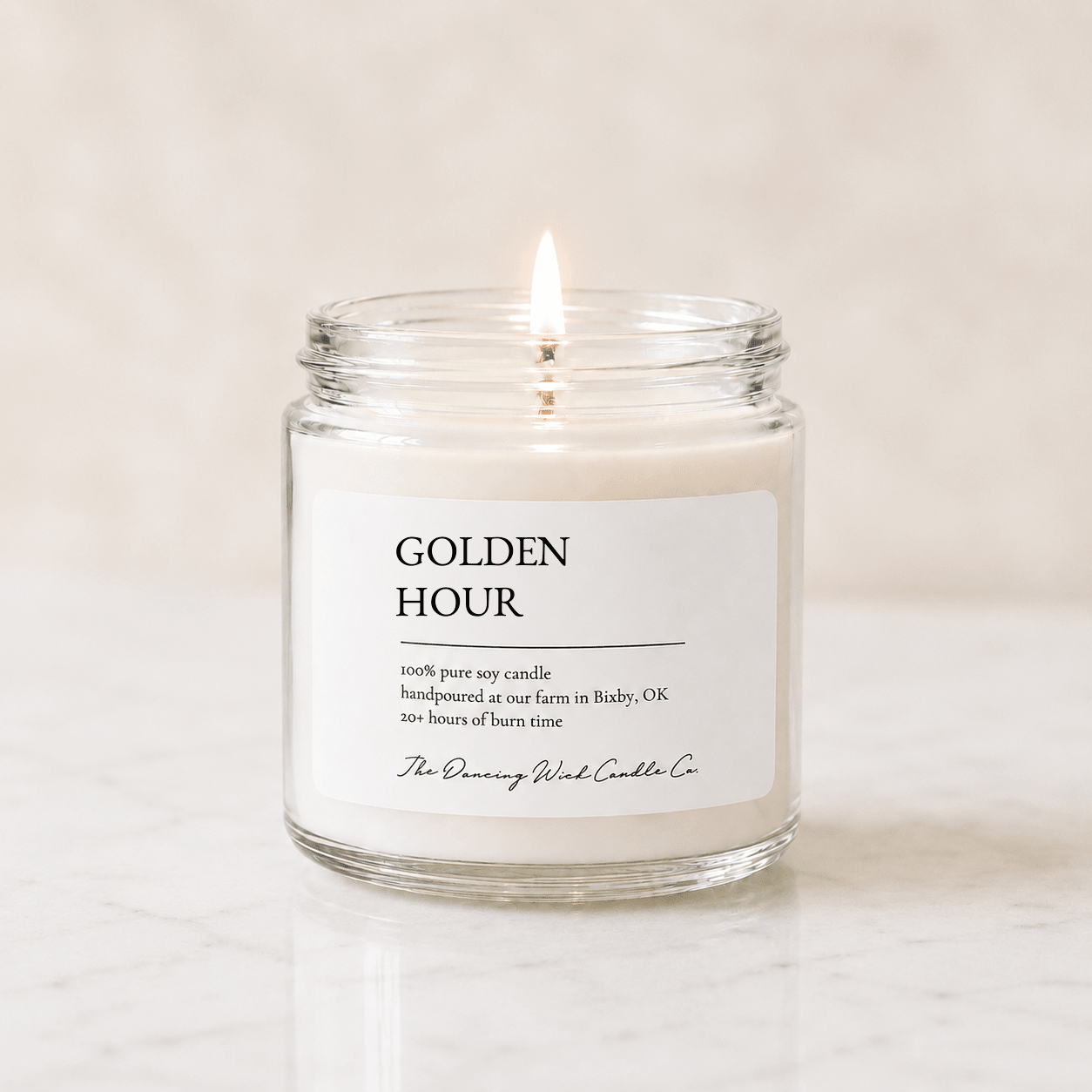 Golden Hour - TDW Signature Candle - The Dancing Wick
