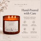 Gunpowder - 3 Wick Christmas Tumbler Candle - The Dancing Wick