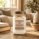 Gunpowder - Kraft Winter Candle - The Dancing Wick