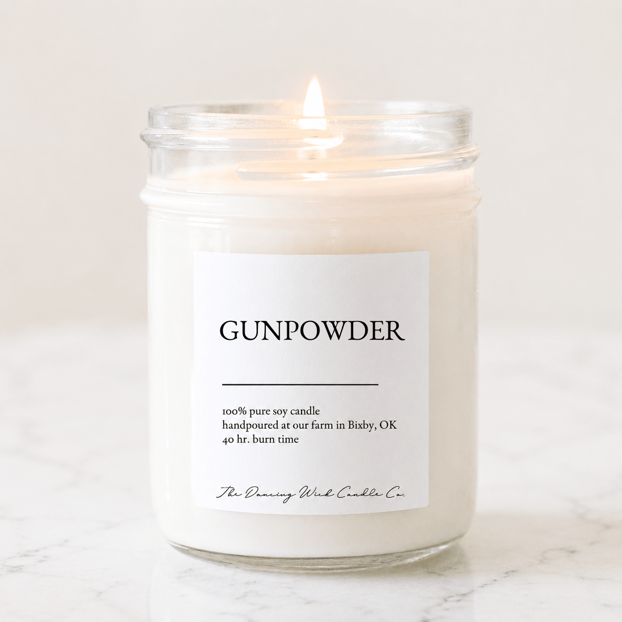 Gunpowder - TDW Signature Candle - The Dancing Wick